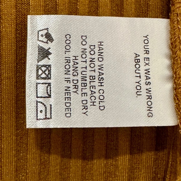 LPA Revolve Jovie Ribbed Open Back Long Sleeve Dress - Picture 8 of 10